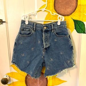 PACSUN BUTTERFLY SHORTS